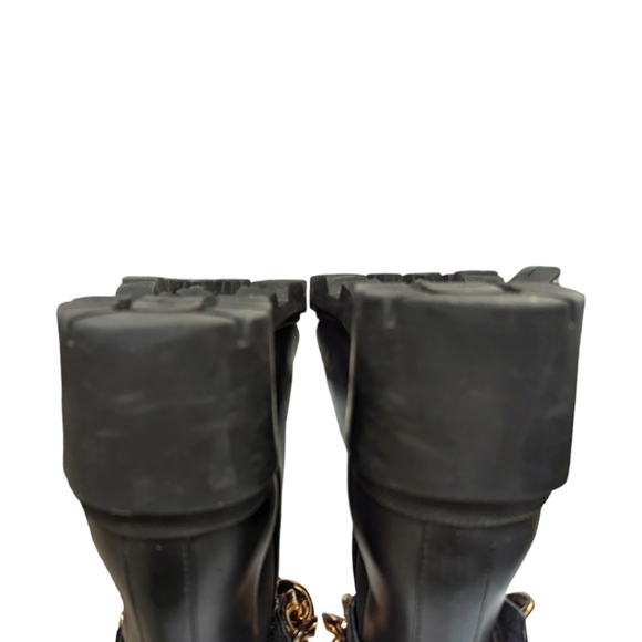 STEVE Madden Amulet-C Black Chain Chelsea Boots Size 7.5 - Picture 11 of 14